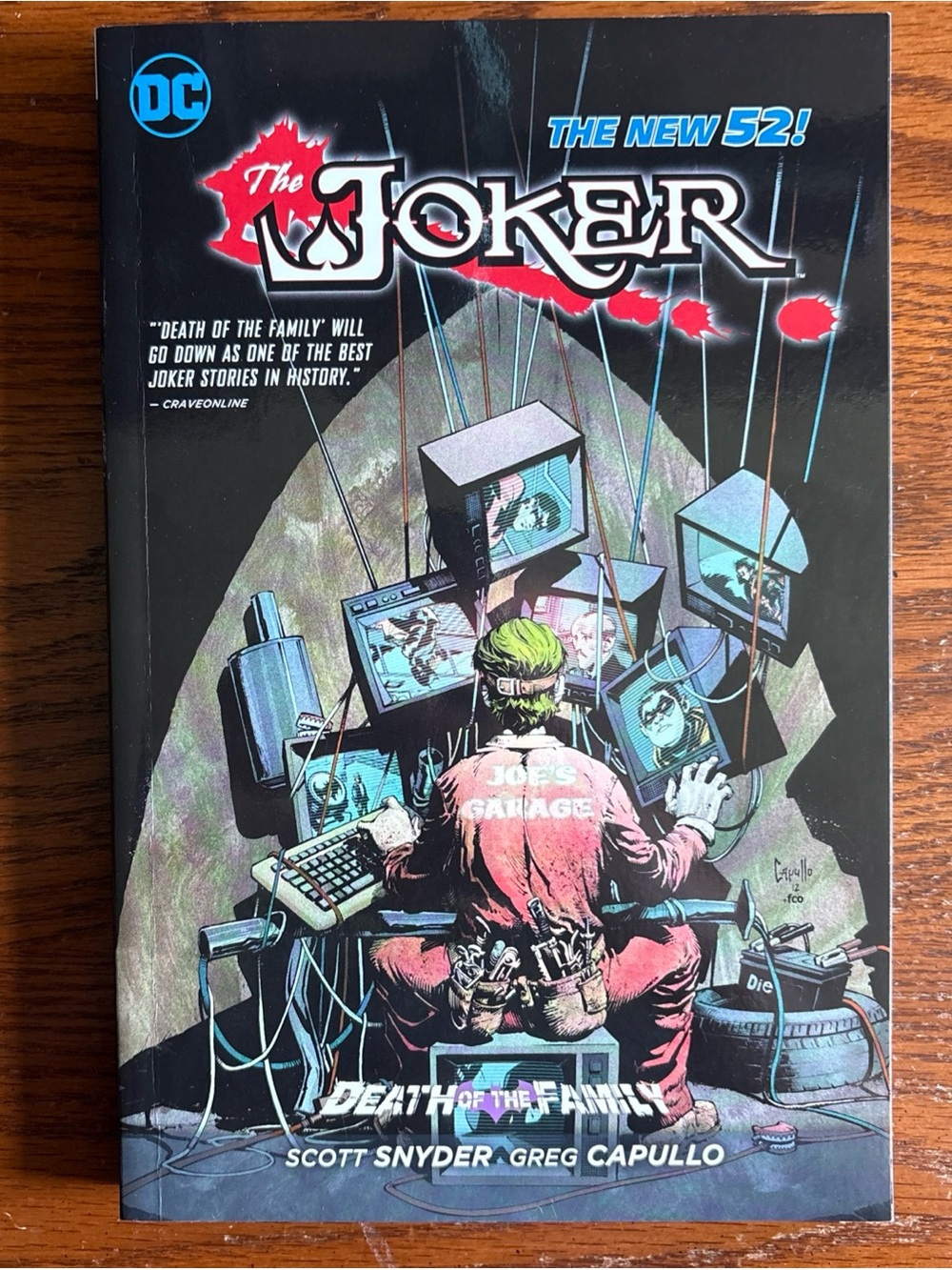 DC The Joker Death of the Family Trade Paperback